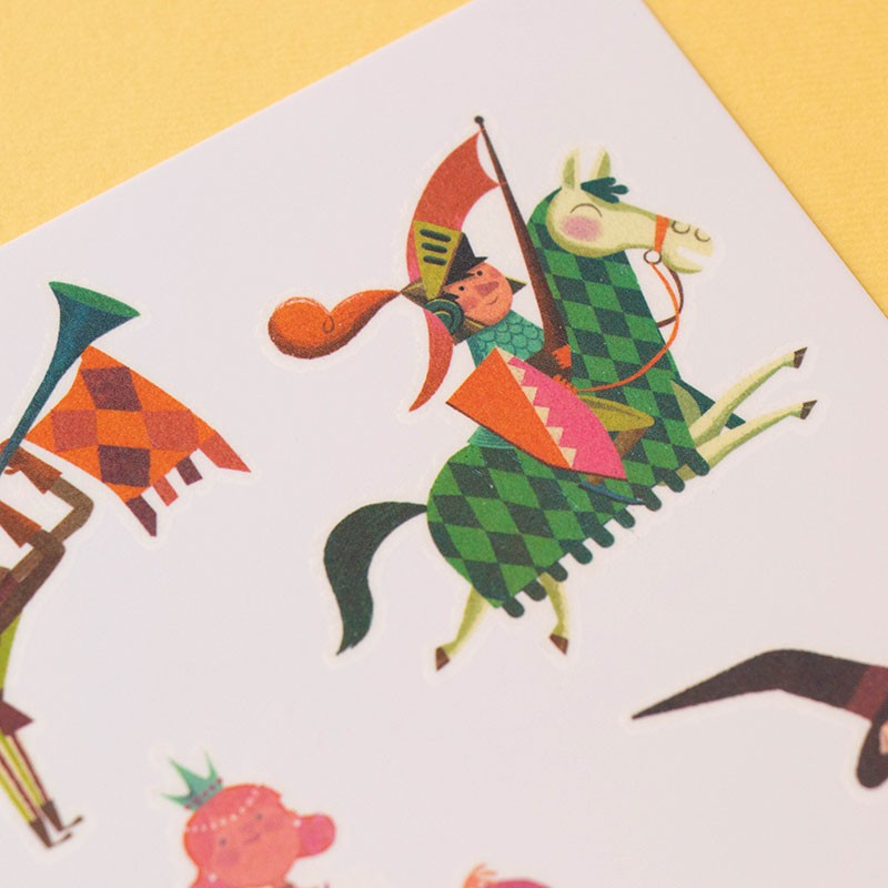 tatouages de chevaliers médiévaux